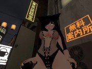 Anime Waifu rides you in an alley 15/16