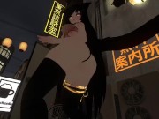 Anime Waifu rides you in an alley 4/16