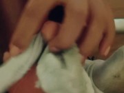 My stepsisters dirty socks I wore.. It smells like cheese! 12/16