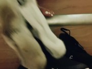 My stepsisters dirty socks I wore.. It smells like cheese! 16/16