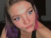 Sexy white girl squirts so hard! 14/16