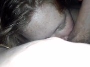 Doing whatever daddy wants me to i wait to suck his balls all day 13/16