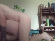 Naughty Blonde Gives Daddy A Quickie Before Work 13/16