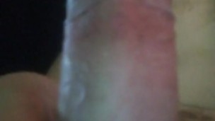 BIG ROCK HARD PRE CUM THROBBING WHITE COCK