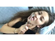 Dani Daniels . com - Glass Toy in My Tight Pussy 2/16