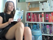 Dani Daniels . com - Looking Up My Skirt While I Read 5/16