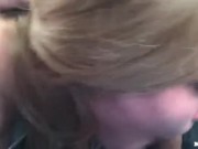 Public parking blowjob in the car outside the mall - Mya Quinn 6/16