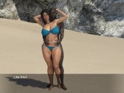 Black Guy Is Fucking A Hot Wife In Front Her Husband On A Nude Beach 8/16