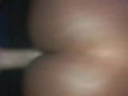 Ebony getting a big cream pie 6/16