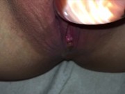 Pussy plug expansion training 1/16