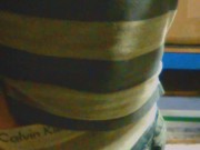 Risky wank behind the lads in warehouse 10/16