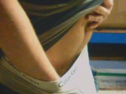 Risky wank behind the lads in warehouse 11/16