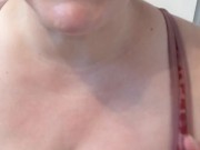 BBW Gym Hottie Gives Quick Post Workout JOI