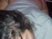 Hace twerk con su gran culo mientras la chupa 2/16