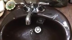 Piss in sink