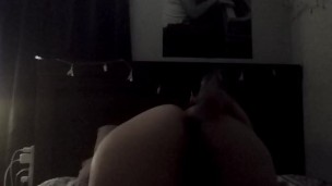 Anal Play with Double Sided Dildo