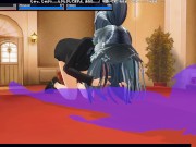 3D HENTAI redhead stepsister rides a dildo