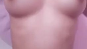 busty bouncing tits and moaning for daddy