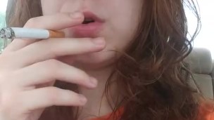 Smoking in the car 