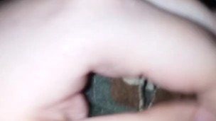 Jerking Off, Spanking, Rimming, and Moaning for Daddy in Torn Clothes