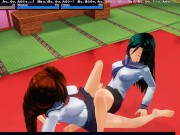 3D HENTAI schoolgirls lesbians cum after lessons 2/16