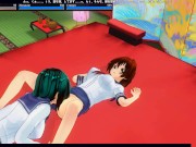 3D HENTAI schoolgirls lesbians cum after lessons 6/16