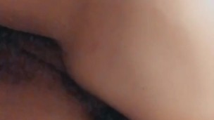 First time having a dildo in my ass 