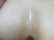 Fucking Both Holes And Cum In Her Dirty Asshole - POV Anal Creampie 10/16