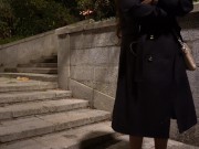 Indian Girl Has Risky Public Orgasm In City Center At Night 14/16