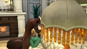 Thick Chocolate mature gets a visit sims 4