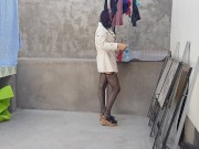 Universitaria venezolana enseña el coño en publico 4/16