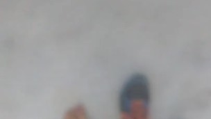 Taking Off Shoes & Barefoot Walking Outside | POV
