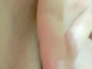 Fingering to the thought of you 5/16