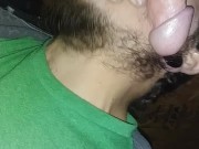 Me sucking and swallowing at my fav gloryhole