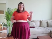 busty BBW Velma humiliates me with femdom SPH & tit worship 4/16
