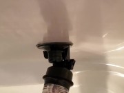 My big dick maxing out a clear fleshlight