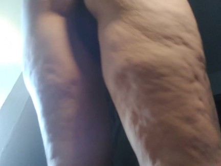 Accidental Pee Farting Giant Thick Cellulite Big Booty Ass Thighs PAWG White Girl Flatulence