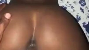 Babe scream and cream Jamaican cocky
