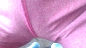 yoga pants camel toe
