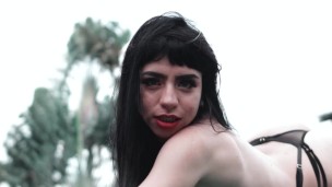 Having fun naked at the park 