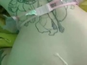 Tattooed daddy cumshot  12/16