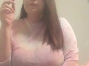 Teen smoke tease  8/16