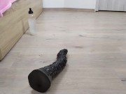 Horse Dildo Full In Ass