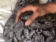 Sexy Burnett enjoys loving her cock. 8/16