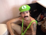 Cosplay Princess Peach Fucked Hard by Luigi While Mario Away 3/16