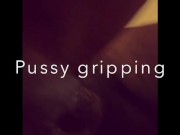 Big Phat dick stroking in fat dripping pussy sexually moans  12/16