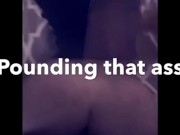 Big Phat dick stroking in fat dripping pussy sexually moans  7/16