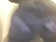 Young thick ebony shakes ass