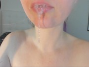 Sloppy Gag, Breast Milk, Butt Plug 1/16