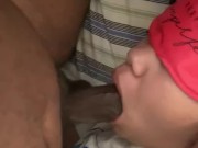 POV Blowjob and swallow (Cum in Mouth) 7/16